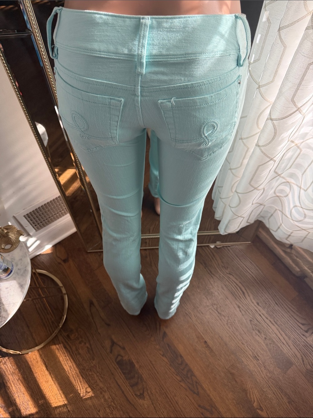 Lilly Pulitzer Mint Green Skinny Pants